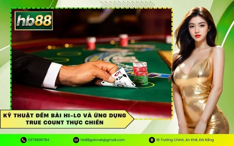 Kỹ thuật đếm bài Hi-Lo và ứng dụng True Count thực chiến