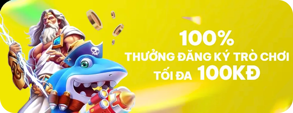 thưởng đăng ký trò chơi
